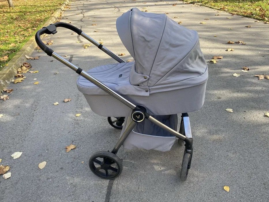 Комбинирана количка 3 в 1 Cangaroo, Silver