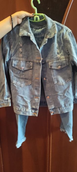 Джинсовый костюм