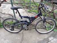 Bicicleta, Full Suspension, Roti 26 Inch, Echipare Shimano, 3x7 viteze