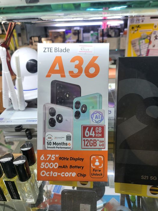 Продам новый телефон ZTE A36