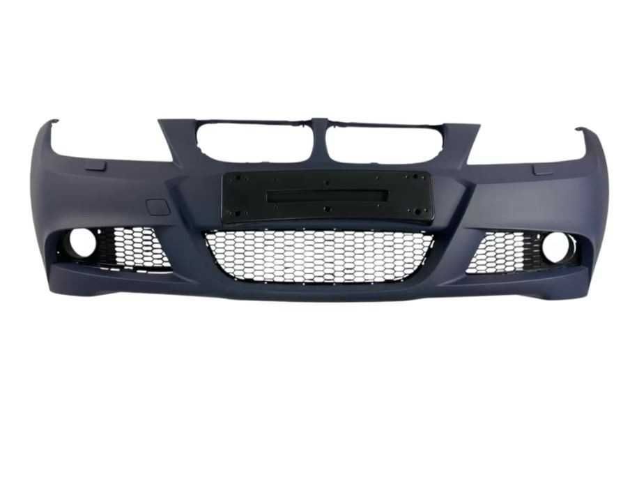 M-тех стил предна броня за BMW E90/E91 2008+ с отвори за пръскалки