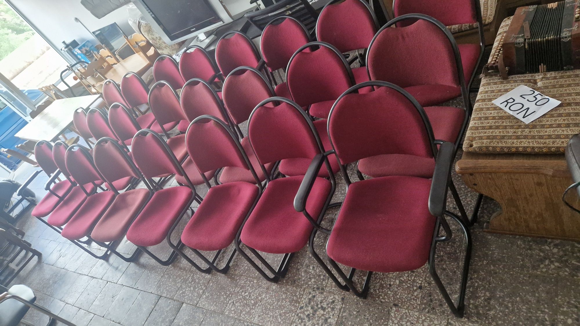Scaune conferință 24 buc