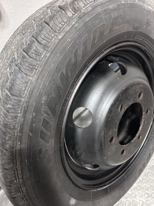 Стоманени железни джанти 2бр.за Iveco Daily 35 Ивеко Дейли двойна гума