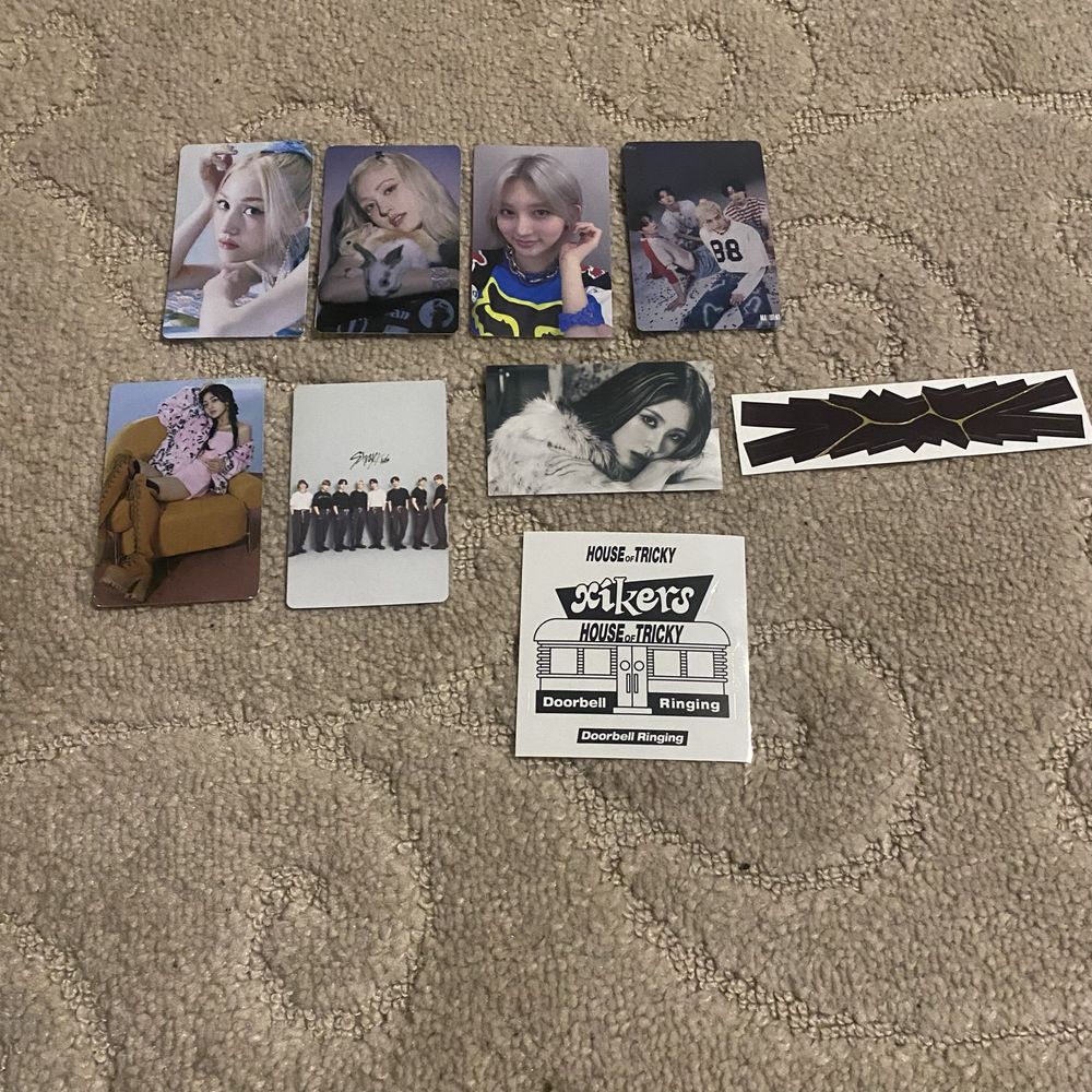 Kpop картички,стикери,sleeves,toploaders,binder