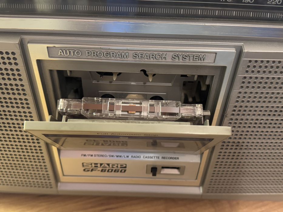 Касетофон Sharp gf 6060