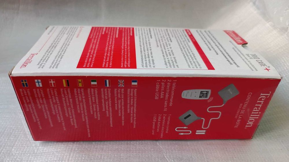 Electrostimulator Terraillon Trio Care + 4 Axion pads 50X50 bonus