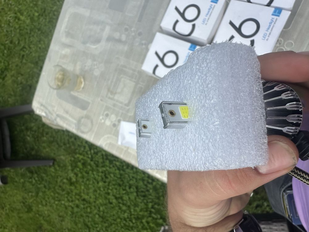 LED Крушки H7/H4 36W C6 +300% светлина