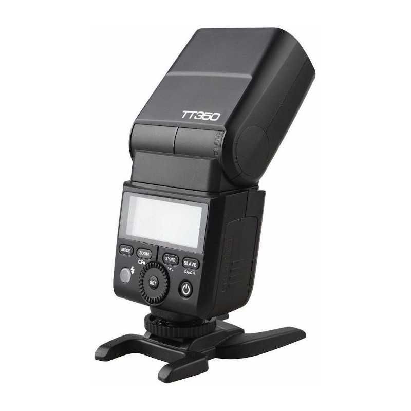 Компактна TTL светкавица Godox TT350 за Canon Nikon Sony