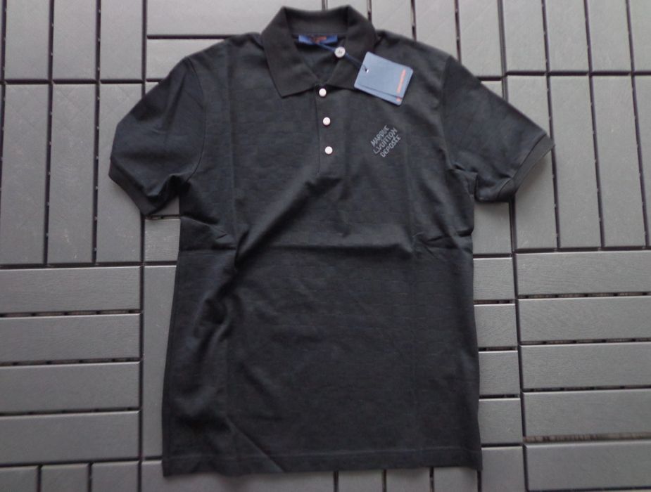 Мъжка тениска Louis Vuitton Damier Signature Polo shirt