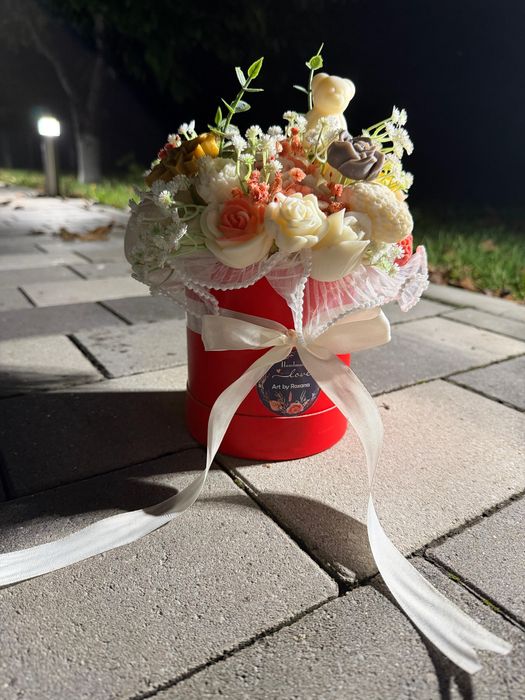 Buchet din ceara de soia