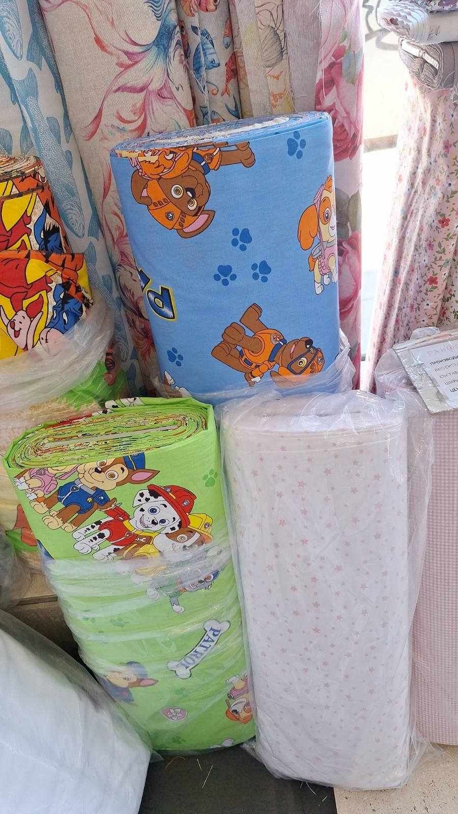 Детски Чаршафи с ластик и калъфки