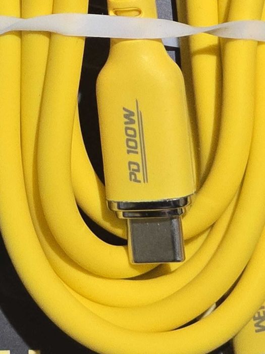 Cablu flexibil PD 100W USB-C USB-C.