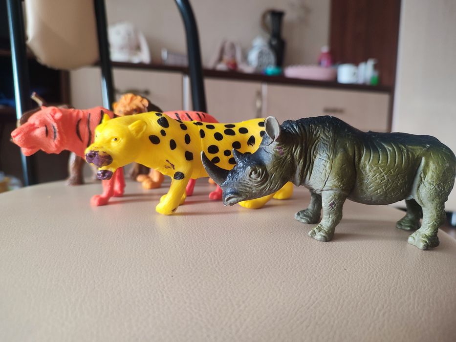 Игрушки зверята 5 шт