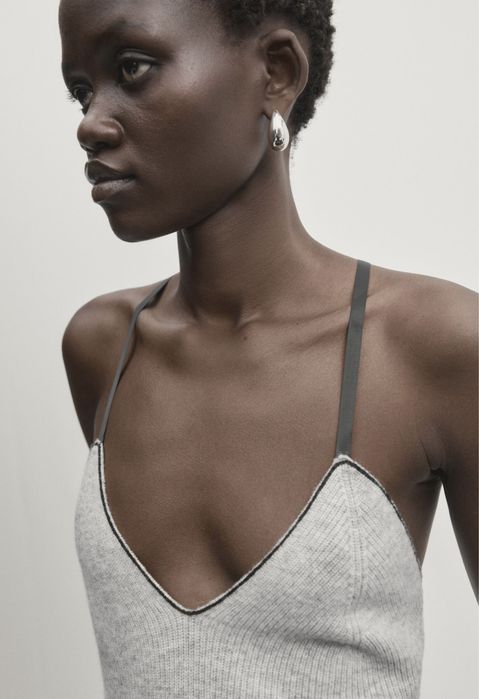 Top peplum Massimo Dutti Studio