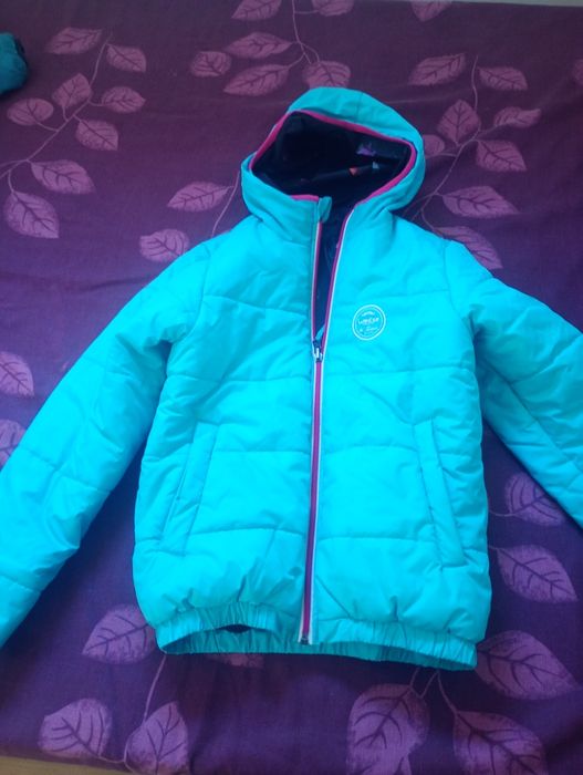 Geacă cu 2 fețe pentru fete