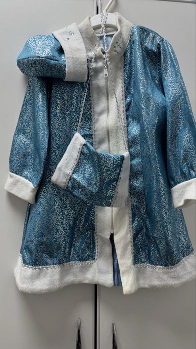 Новогодний карнавальный костюм Снегурочка