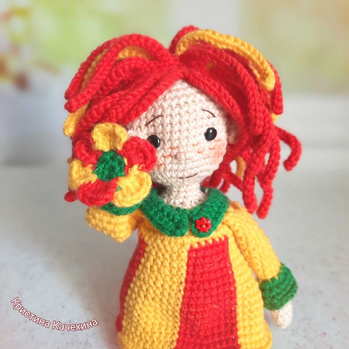 Игровая куколка Лилиан. Подарок на 8 марта