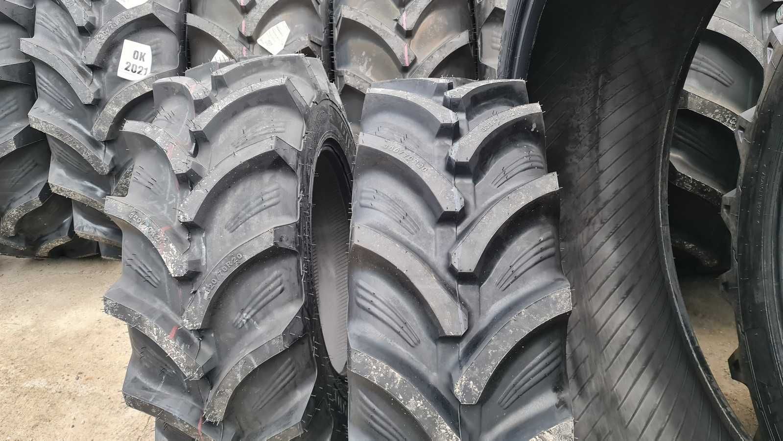 Anvelope noi 300/70R20 OZKA cauciucuri radiale tractor fata