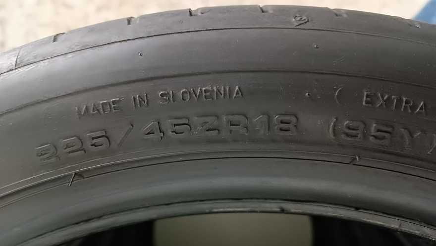 225 45 ZR18 95Y DUNLOP & 225 45 18 95V KUMHO VARA CP V20337