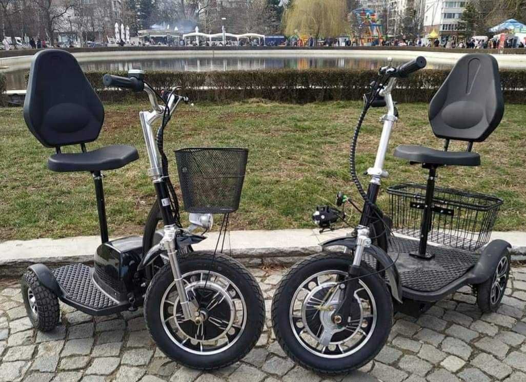 OFERTA! Tricicleta electrica batrani / handicap Fara permis! -30% NOU