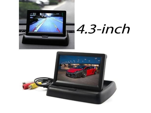 Display auto 4.3" pliabil monitor pentru camera marsarier