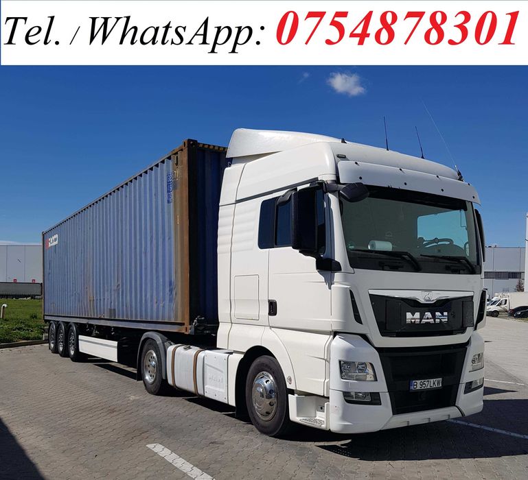 Man TGX 440, an 2014. Euro 6  +Sem. sasiu container maritim