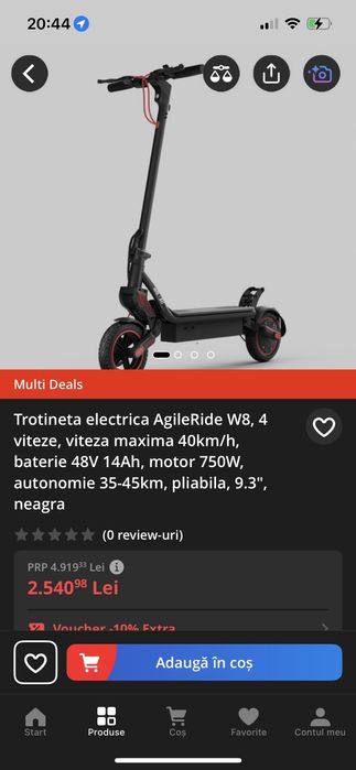 iscooter w8 tortineta