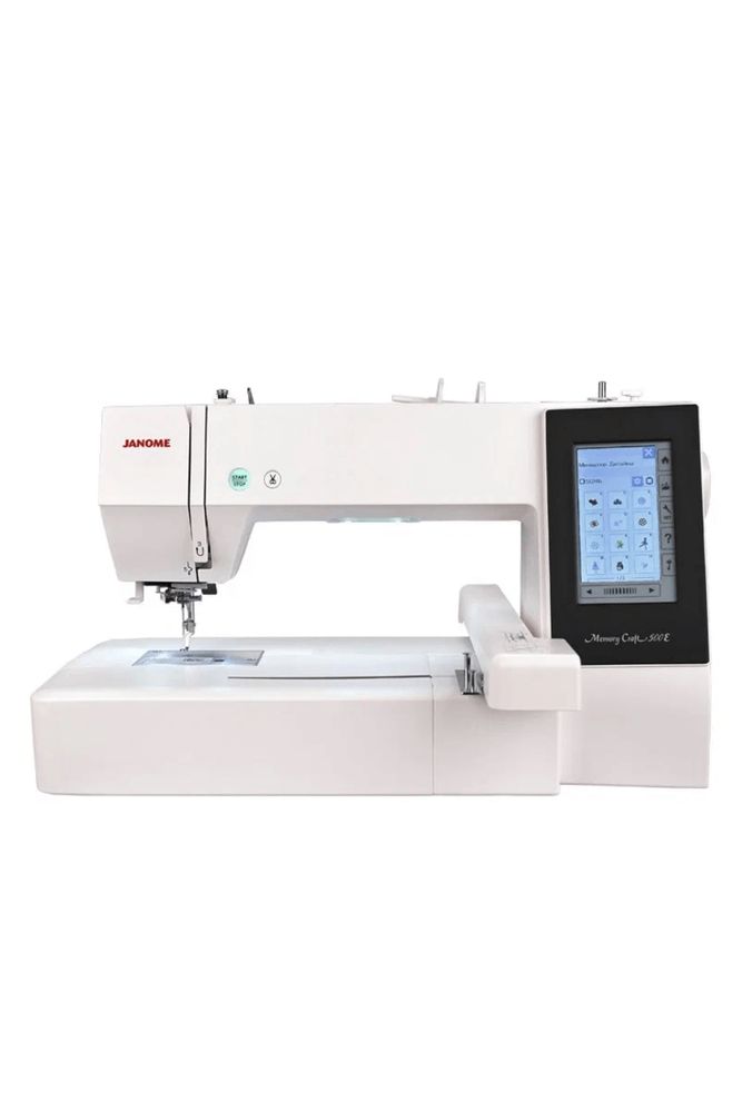 Продам вышивальную машинку janome memory craft 500e.