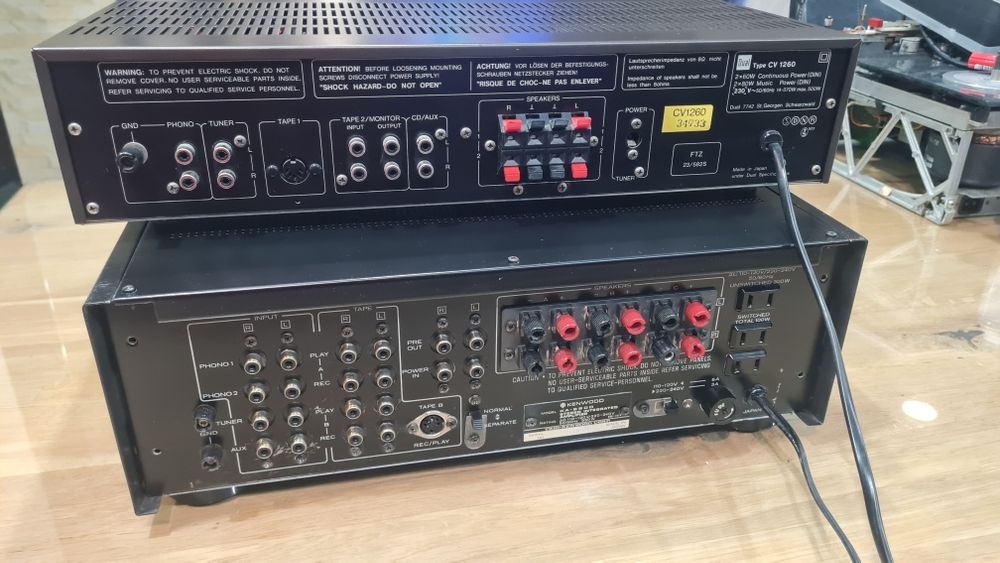 Amplificator Kenwood KA-9800 / Dual CV 1260 [ classA ]