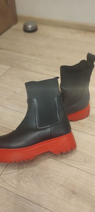 Дамски боти N38, еко кожа