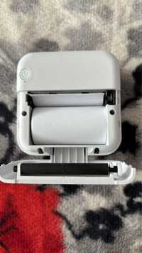 Mini imprimanta termica alb negru