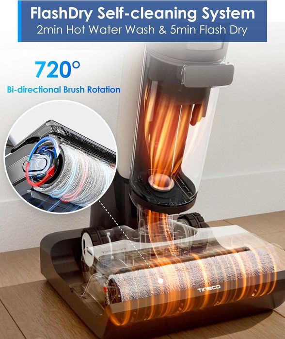 Aspirator Tineco Floor One S7 Flashdry Pet multifunctional 40min MX126