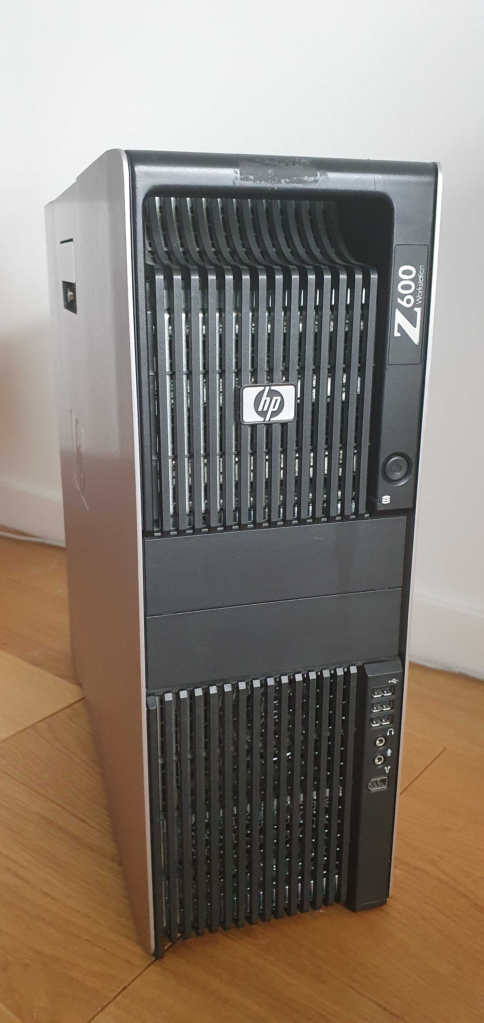 hp workstation z600 2x xeon x5650 24 thread-uri