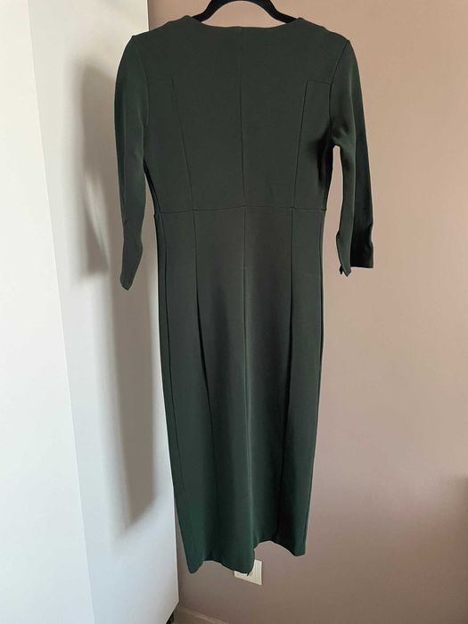 J.Lindeberg Тъмно зелена рокля по тялото, размер S