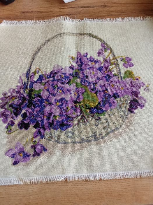 Вышивка, картина 30*38см.