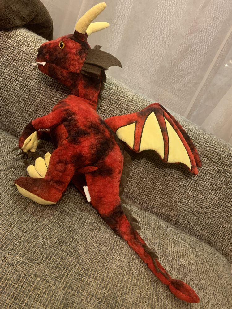 Плюшена играчка - дракон