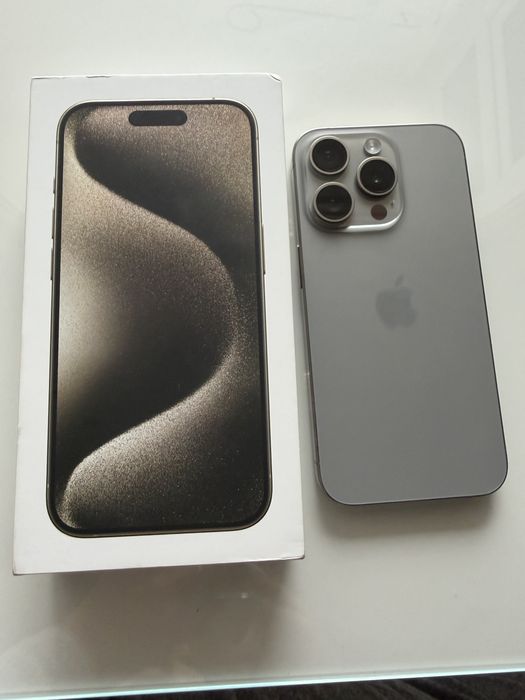 Iphone 15 pro 256GB Natural titanium