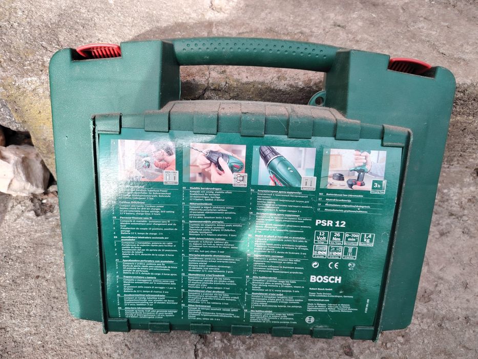 Filetanta cu doi acumulatori Bosch PSR12