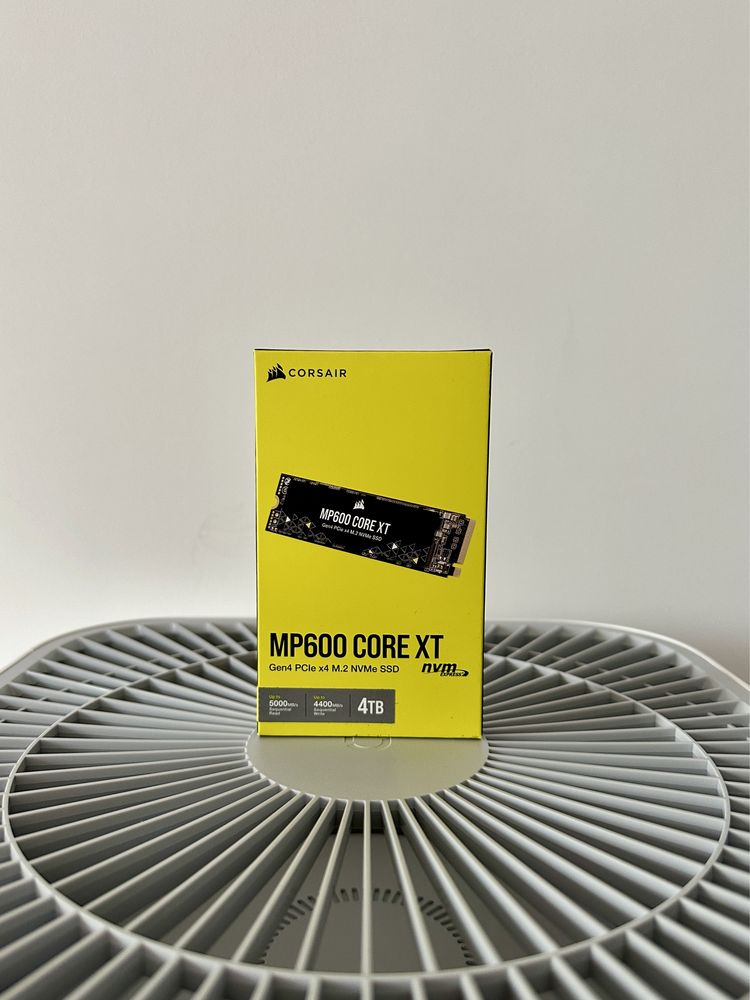 SSD Corsair MP600 CORE XT, 4TB, Gen4 PCIe x4 NVMe M.2