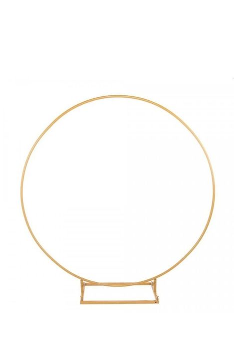 Кръгла златна арка 220см