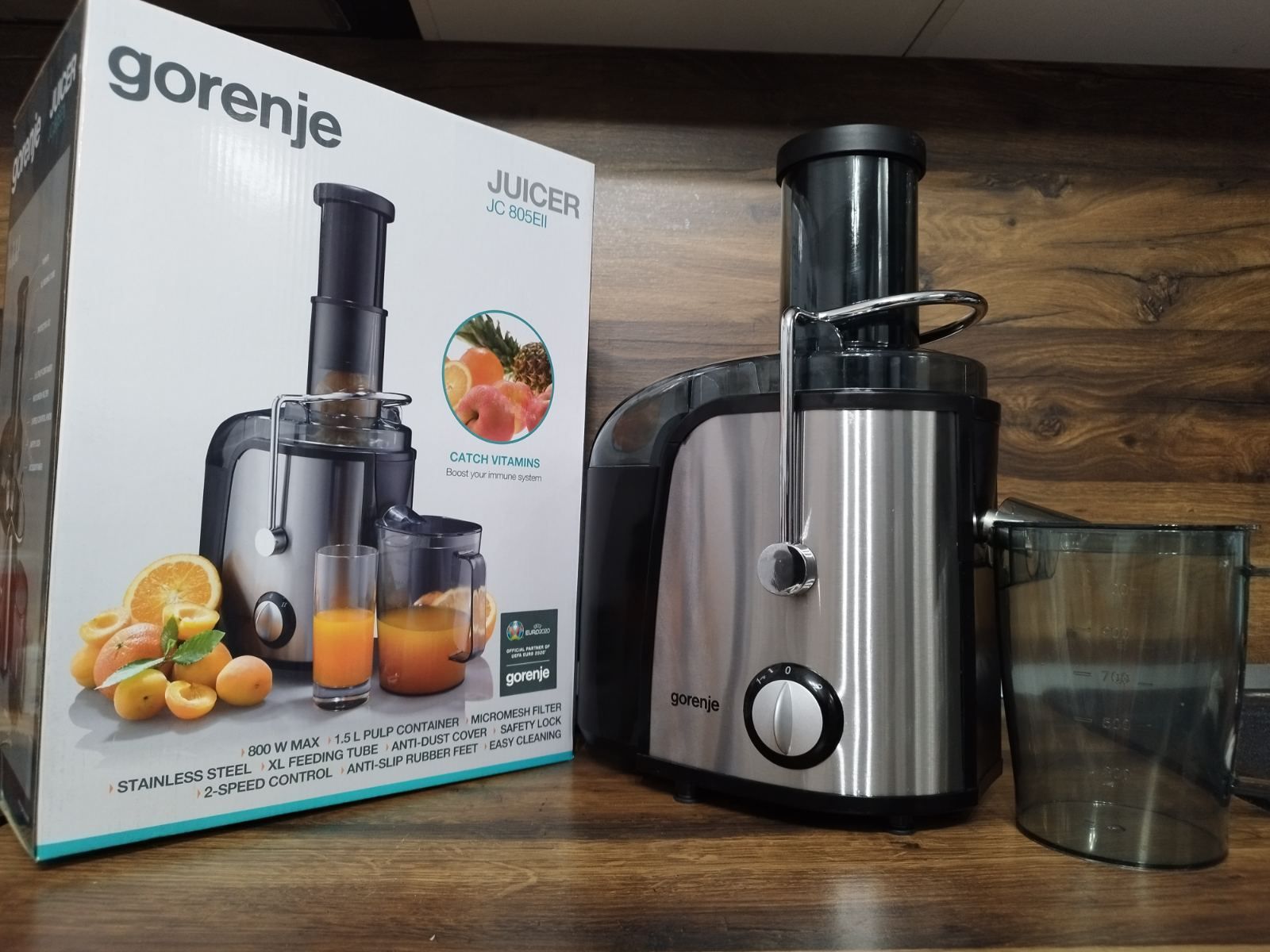 Gorenje juicer jc 805 e ii, сокоизтисквачка