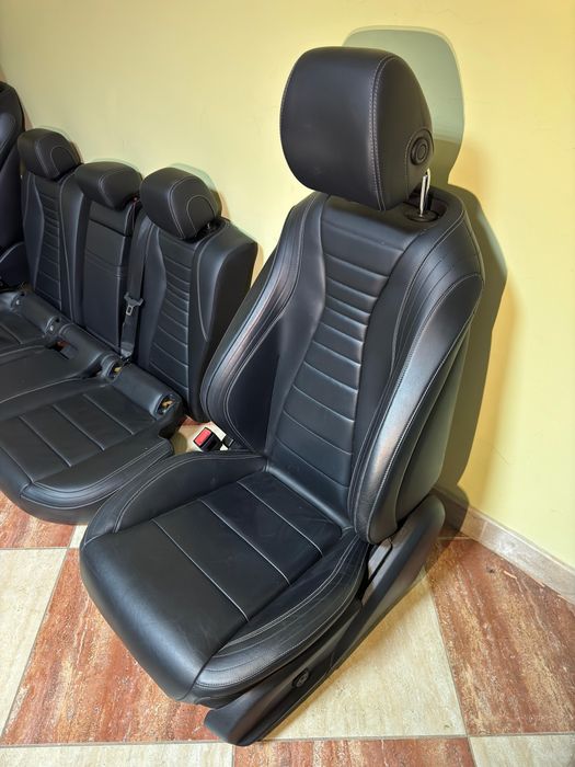 Mercedes W213 AMG Interior Piele Negru Memorie Incalzire Scaune