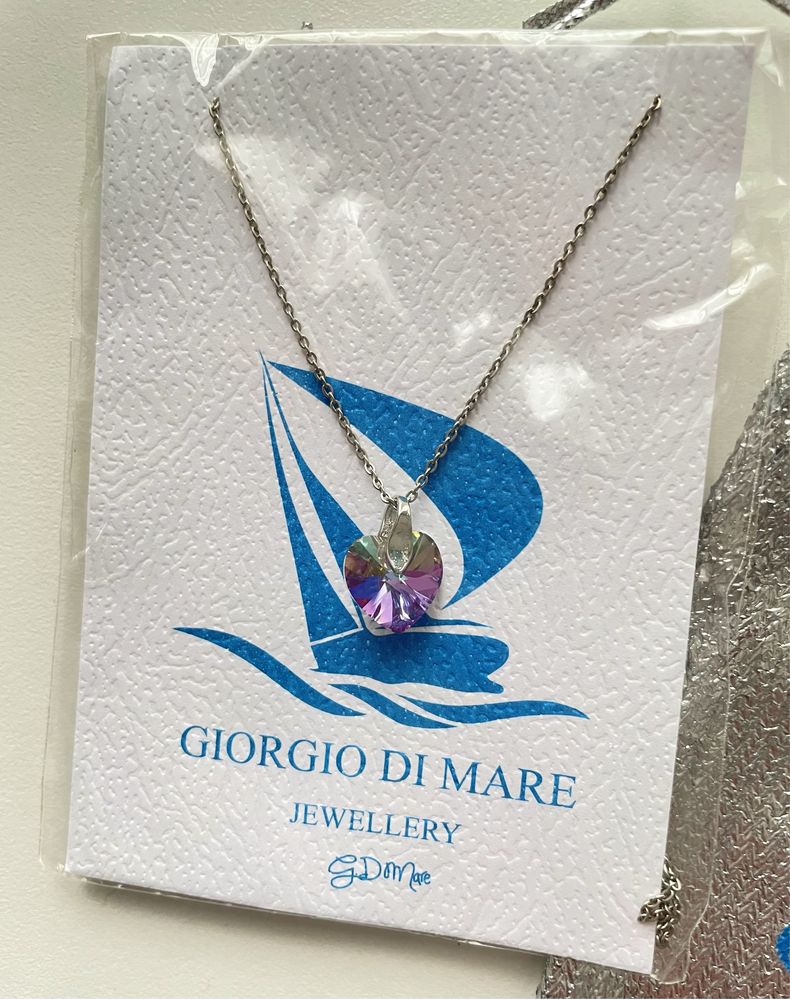 Swarovski бижута - обици и колие Giorgio di Mare