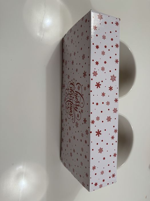 Коледни чаши с надпис