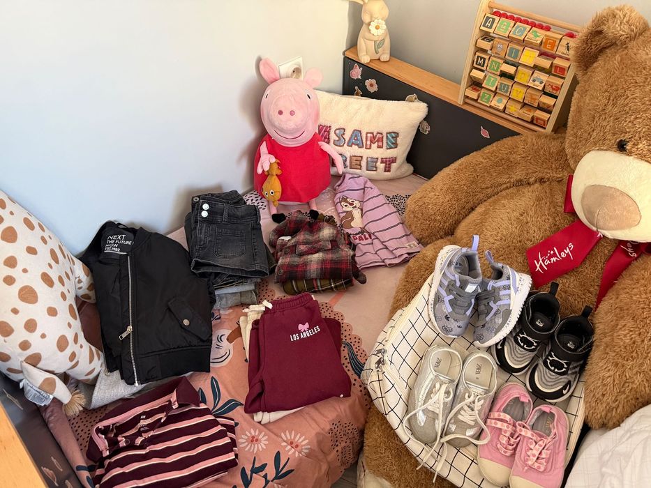 Дрехи за момиче 3,3-4 , 4-5 г.