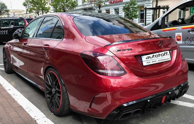 Difuzor bara spate Mercedes W205 C-Class (14-18) model BRABUS