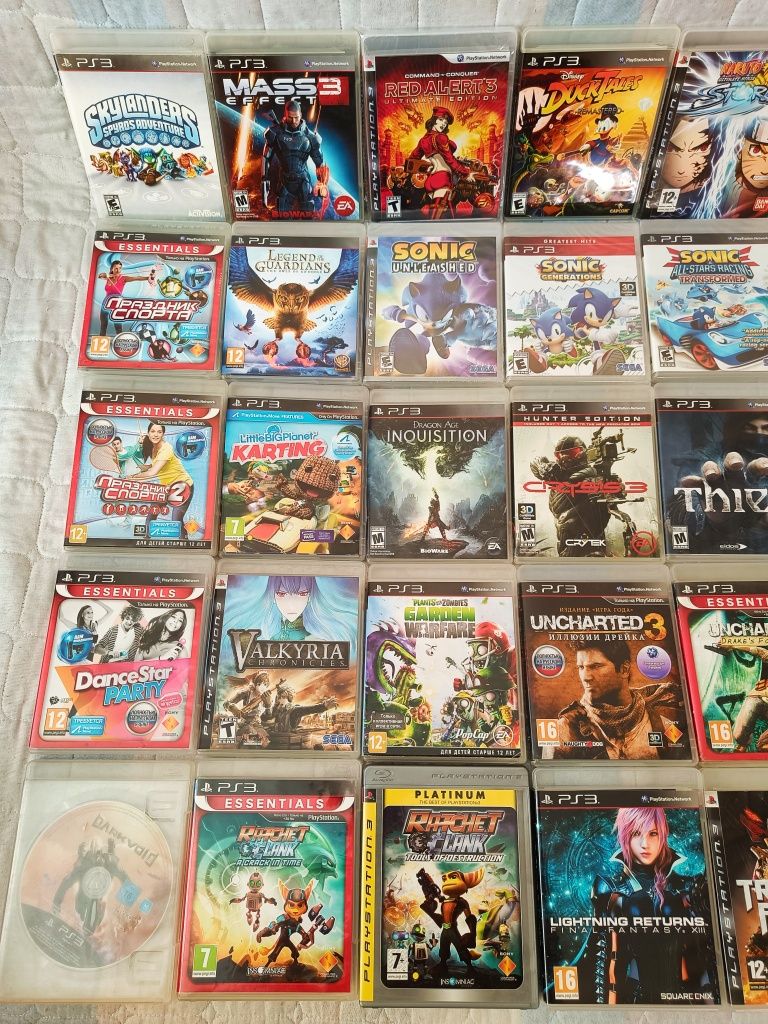 Ps3 игры диски цены разные!