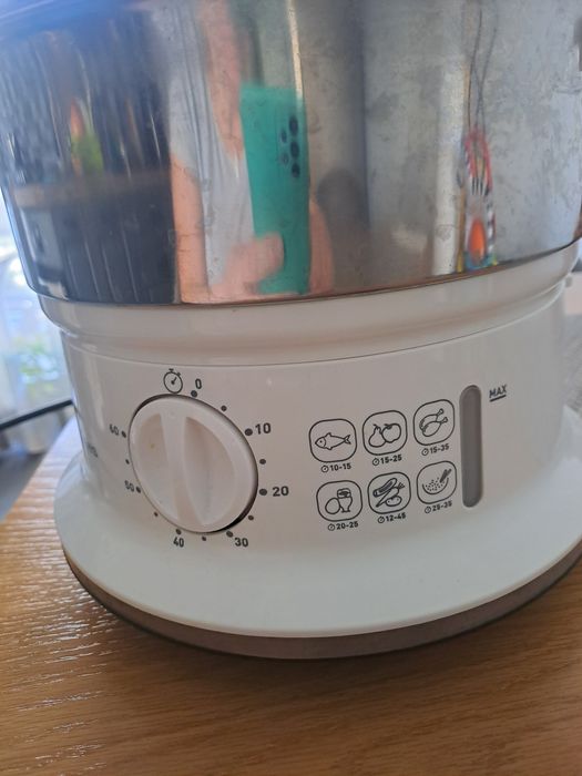 Aparat de gatit cu aburi Tefal VC145130, 900W, 6 L, timer de 60 de min