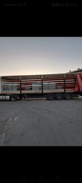 Semiremorca Berger Coilmulde + Semiremorca platforma