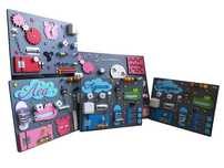 Бизиборд Busy board .Развиваща дъска по метода Монтесори